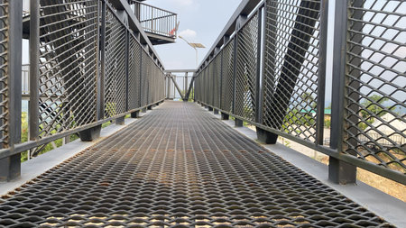 architecture skywalk structure tourism travel songkhla kuan ron hill building bridge park....