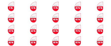 discount coupon sale promotion offer event special card voucher gift.のイラスト素材