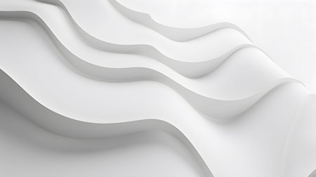 Minimal white background with subtle shapes and soft shadows. Ideal for clean branding,...