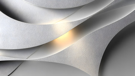 Minimal white background with subtle shapes and soft shadows. Ideal for clean branding, presentations, and modern design projects.の写真素材