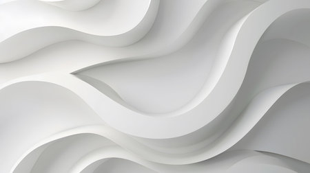 Minimal white background with subtle shapes and soft shadows. Ideal for clean branding,...