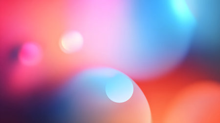 Blurred gradient background with soft glowing colors and dreamy tones. Great for creative design,...