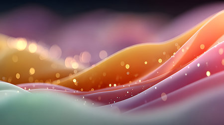 Blurred gradient background with soft glowing colors and dreamy tones. Great for creative design,...