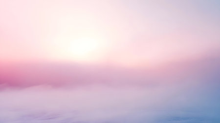 Abstract foggy blur with soft pastel tones and a dreamy vibe. Ideal for gentle branding, meditation visuals, or calm design themes.の写真素材