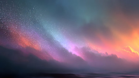 Abstract foggy blur with soft pastel tones and a dreamy vibe. Ideal for meditation visuals or calm...