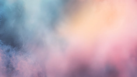 Abstract foggy blur with soft pastel tones and a dreamy vibe. Ideal for gentle branding, meditation visuals, or calm design themes.の写真素材