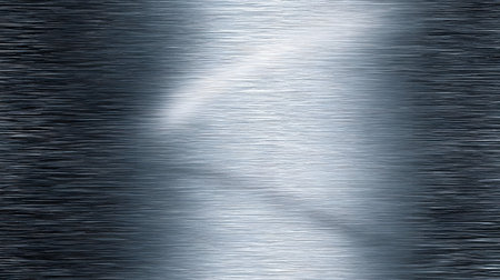 Shiny metallic background with brushed steel texture. Great for tech, industrial design, or modern...