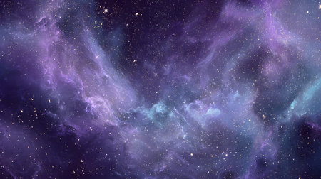 Cosmic-style background with colorful nebula and stars. Ideal for sci-fi, dreams, or...