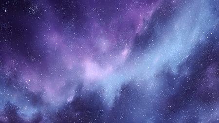 Cosmic-style background with colorful nebula and stars. Ideal for sci-fi, dreams, or...