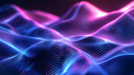 Tech-themed gradient background with smooth glowing blend. Great for apps, presentations, banners,...