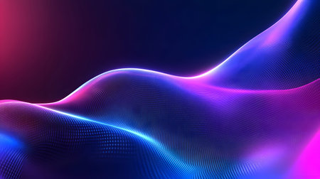 Tech-themed gradient background with smooth glowing blend. Great for apps, presentations, banners,...