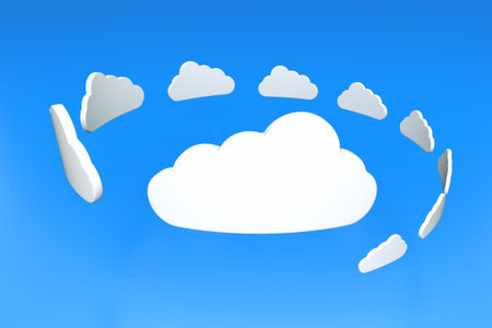a clouds background