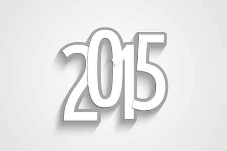 happy new year 2015 conceptのイラスト素材