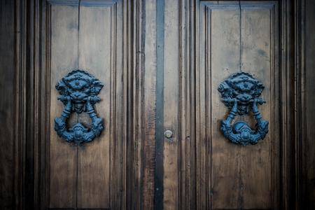 antique door background for your designの写真素材