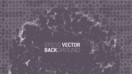 triangle mosaic vector background designのイラスト素材