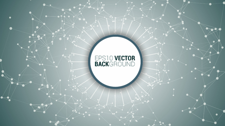 Vector triangle geometric quote vector background for your designのイラスト素材