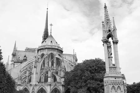 Notre Dame de Paris, Franceの写真素材