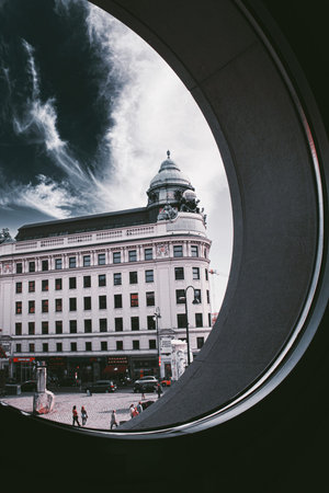 A corner of the city of Vienna, Austria