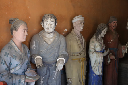 Taoist holy place Beijing Dongyue Templeのeditorial素材