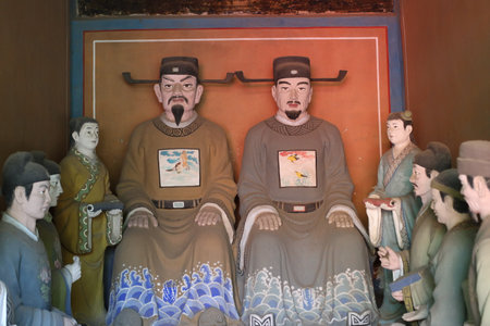 Taoist holy place Beijing Dongyue Templeのeditorial素材