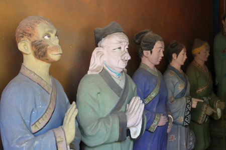 Taoist holy place Beijing Dongyue Templeのeditorial素材