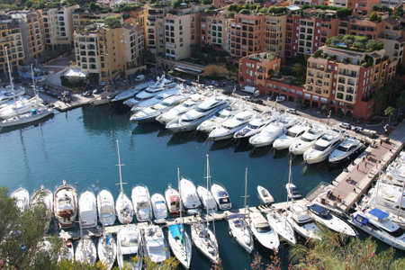 Monaco cityscapeのeditorial素材