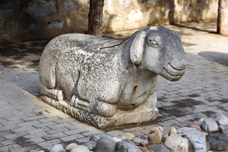 National cultural relic protection, Mancheng Han Tomb, Baoding City, Hebei Province, Chinaのeditorial素材