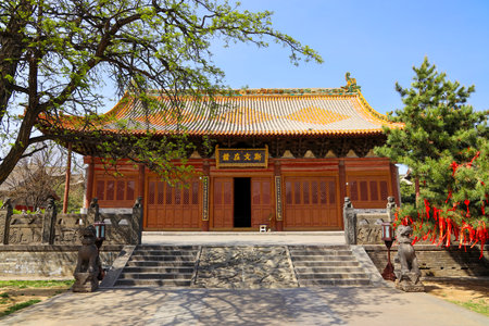 Datong Confucian Temple, Datong City, Shanxi Province, Chinaのeditorial素材