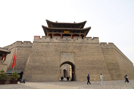 Datong Ancient City Wall, Datong City, Shanxi Province, China