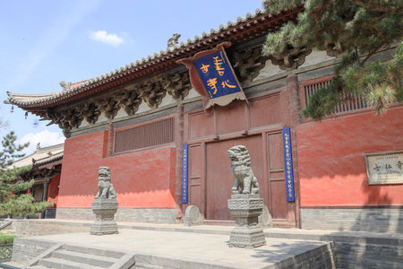 National Cultural Heritage Shanhua Temple, Datong City, Shanxi Province, Chinaのeditorial素材