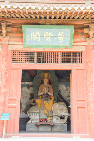 National Cultural Heritage Shanhua Temple, Datong City, Shanxi Province, China