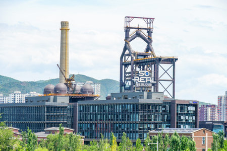 Shougang Industrial Site Park, Shougang Park, Shijingshan District, Beijing, China