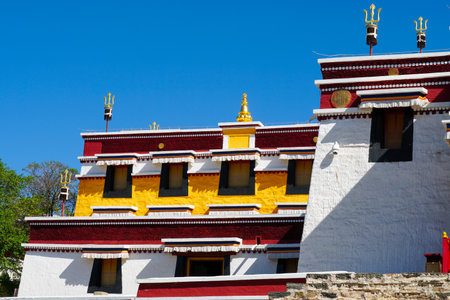 Wudang Lamasery, Baotou, Inner Mongolia Autonomous Region, Chinaのeditorial素材