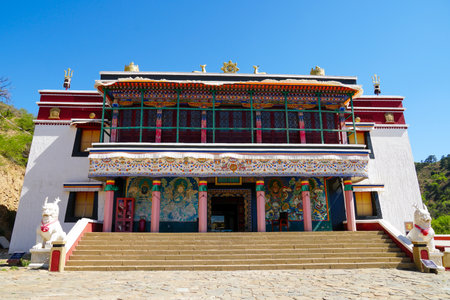 Wudang Lamasery, Baotou, Inner Mongolia Autonomous Region, Chinaのeditorial素材