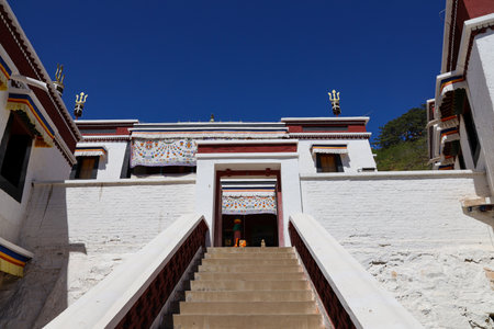 Wudang Lamasery, Baotou, Inner Mongolia Autonomous Region, Chinaのeditorial素材
