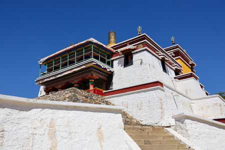 Wudang Lamasery, Baotou, Inner Mongolia Autonomous Region, Chinaのeditorial素材