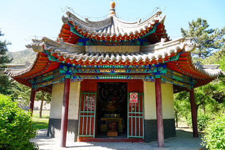 Maitreya Lamasery, Baotou, Inner Mongolia Autonomous Region, Chinaのeditorial素材