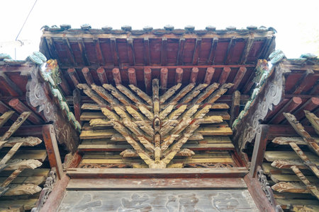 Shanxi and Shaanxi Guild Hall, Luoyang, Henan, Chinaの写真素材