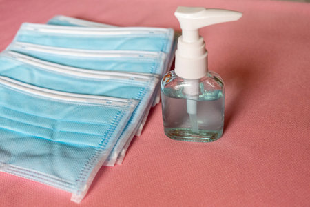 Antivirus mask and hand wash gel