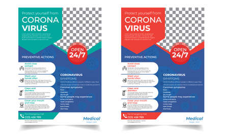 Corporative and official letterhead design templateのイラスト素材