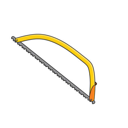 Handsaw vectorのイラスト素材