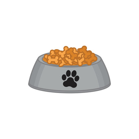 food for dog vectorのイラスト素材