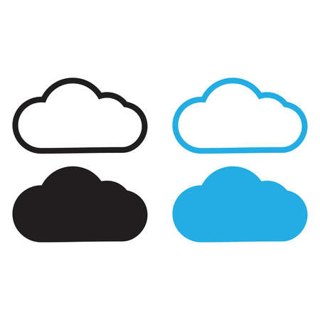 Cloud Iconのイラスト素材