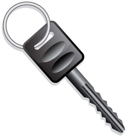 Car vehicle keys icon vector image. Keys from the carのイラスト素材