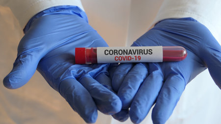 Testing blood for Corona virus