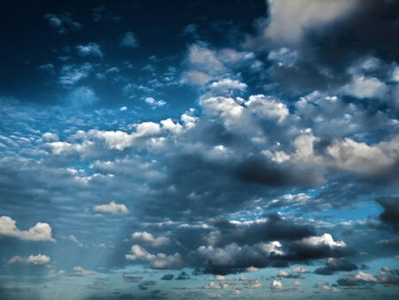 Cloudy skyの写真素材