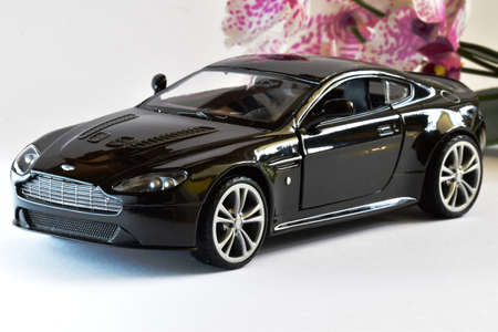 Luxury toy model of real car.の写真素材