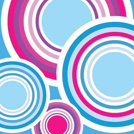 circle background color vector illustrationのイラスト素材