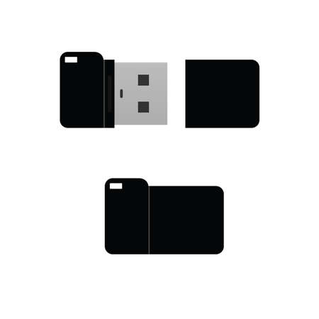 Usb technology illustrationのイラスト素材