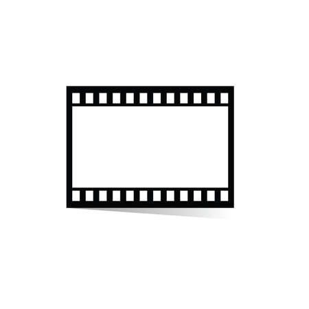 Film tape movie entertainment illustration.のイラスト素材